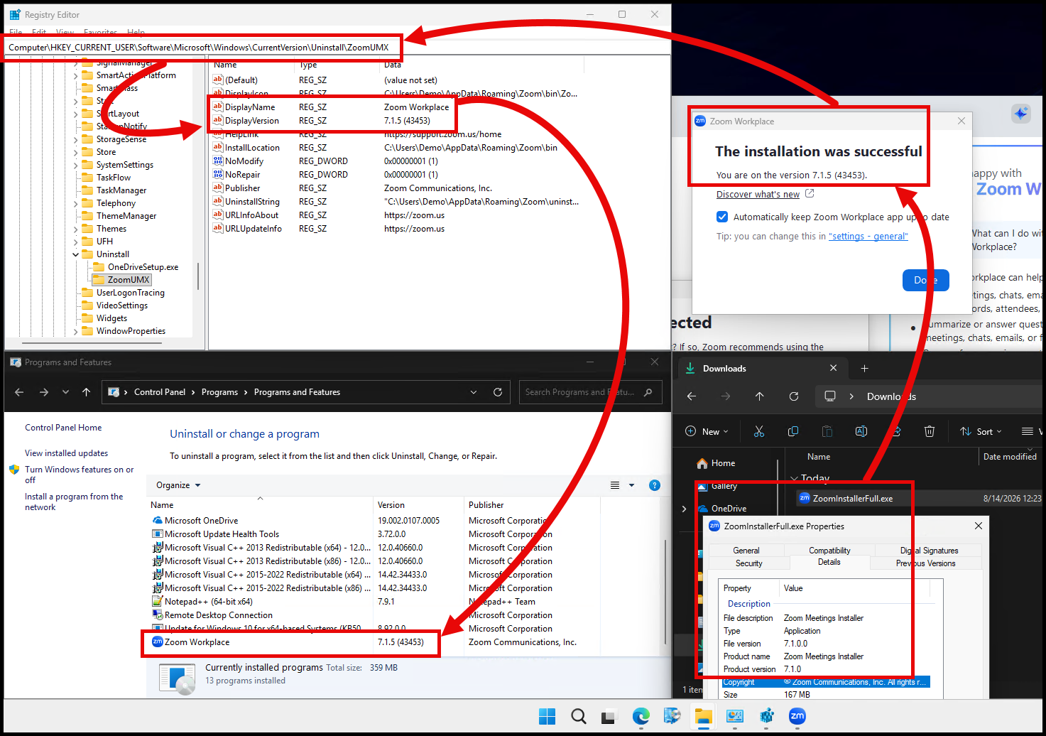 Zoom Workplace EXE-x64 ARP