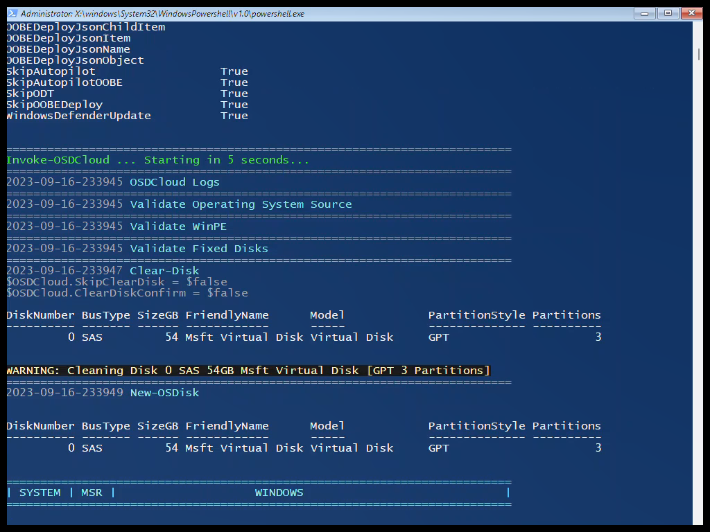 OSDCloud - Deployment