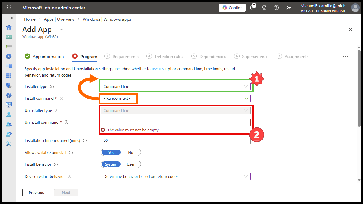 Win32 App Program Step