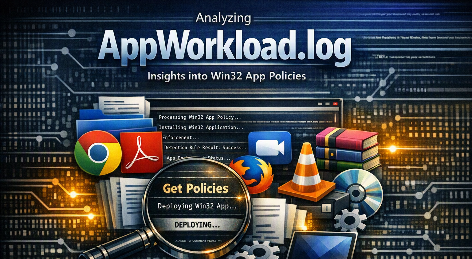 AppWorkload.log and the Win32app Policies inside